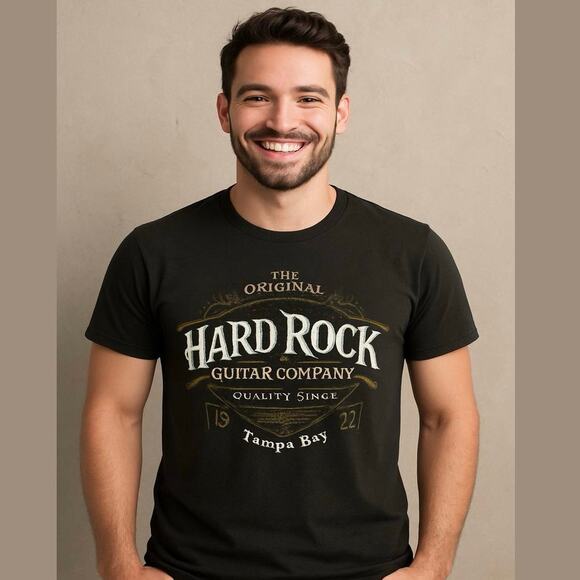 Hard Rock Tampa Bay T-Shirt - Small - Picture 10 of 10